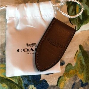 Coach money clip magnetic